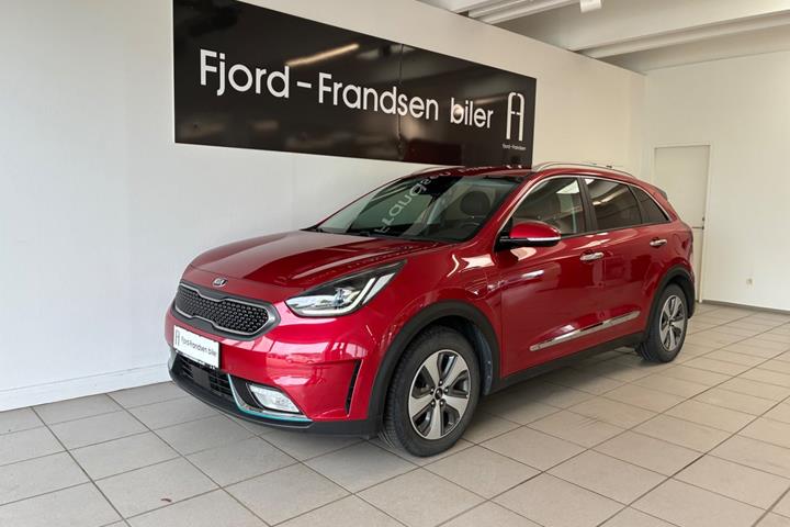 Rød Kia Niro fra 2019