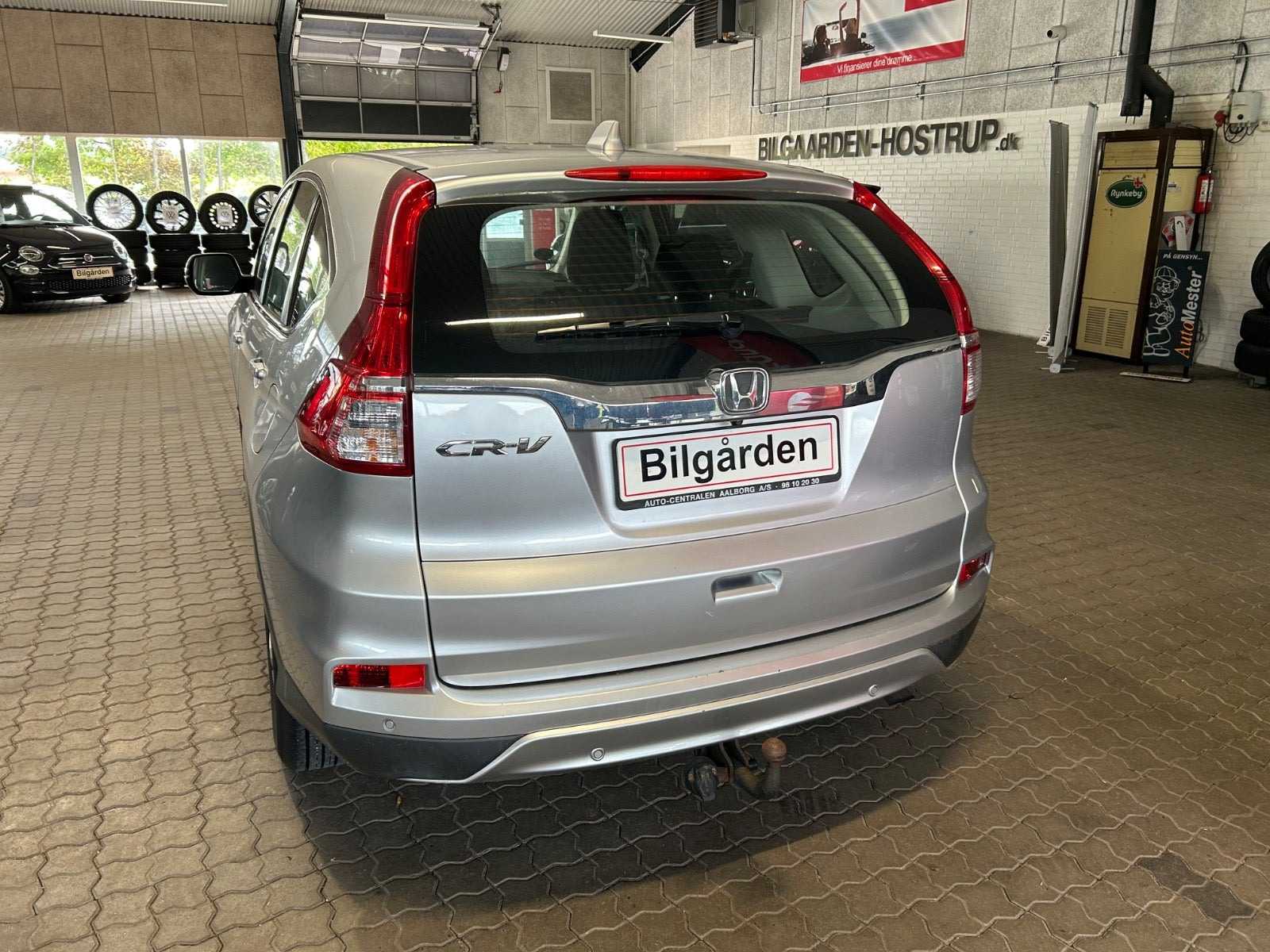 Sølv Honda CR-V fra 2015