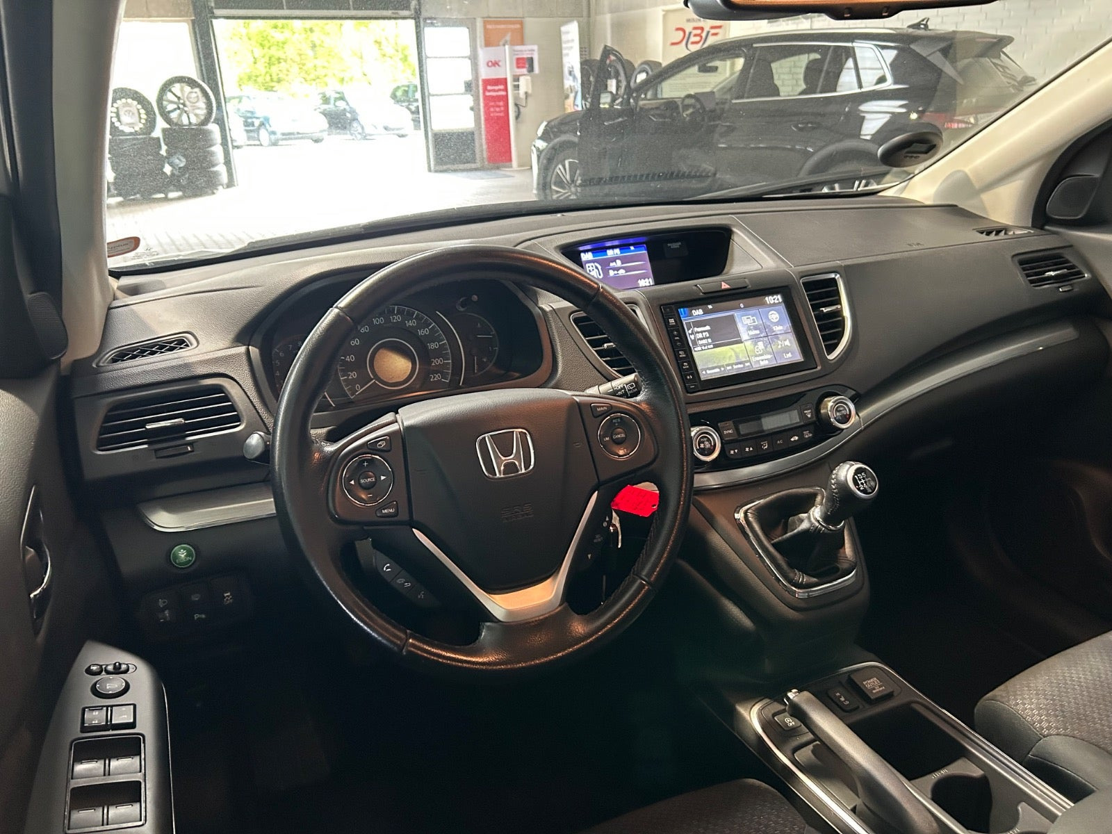 Sølv Honda CR-V fra 2015
