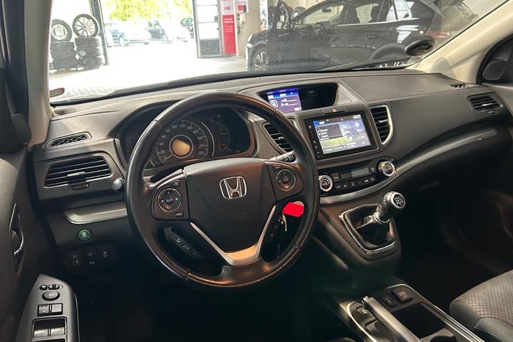 Sølv Honda CR-V fra 2015