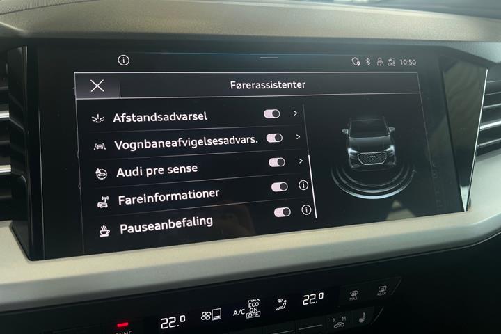 Sort Audi Q4 e-tron fra 2024