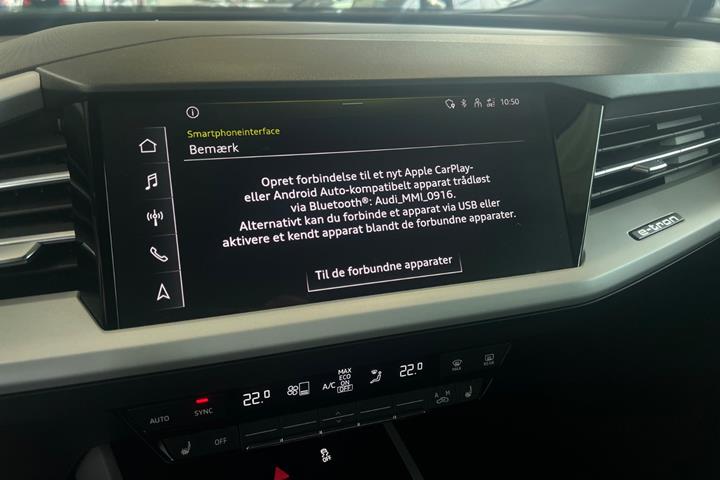 Sort Audi Q4 e-tron fra 2024