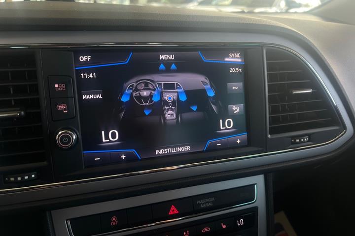 Grå Seat Leon fra 2019