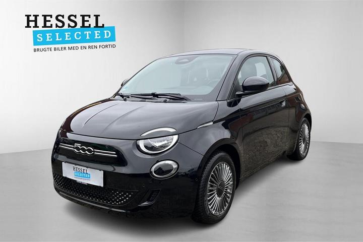 Sort Fiat 500e fra 2024