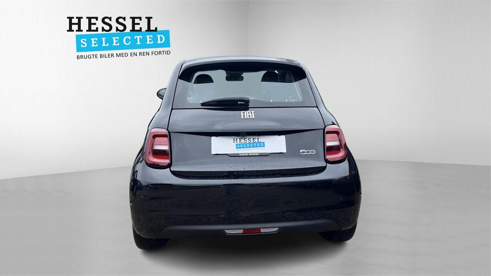 Sort Fiat 500e fra 2024