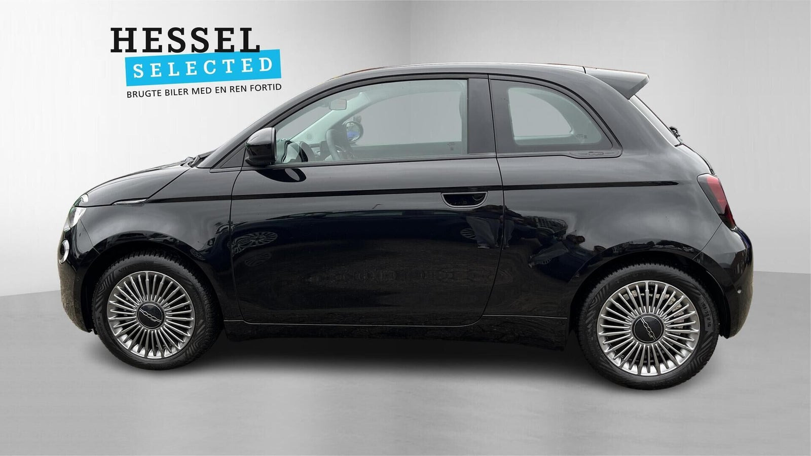 Sort Fiat 500e fra 2024