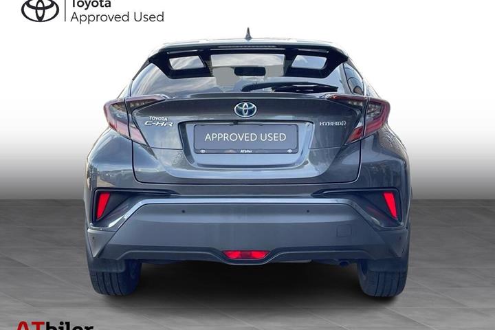 Sort Toyota C-HR fra 2019