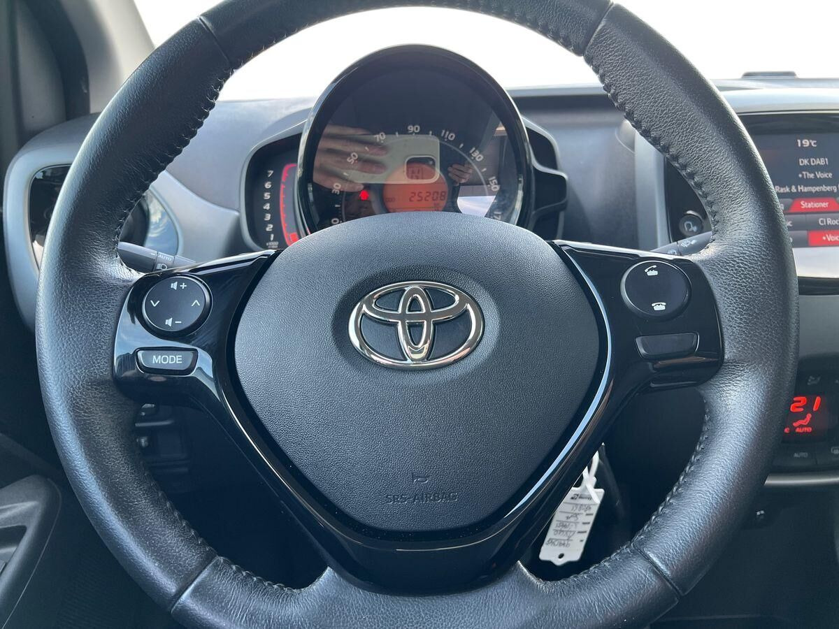 Sort Toyota Aygo fra 2020