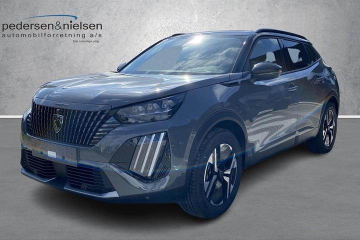 Grå Peugeot e-2008 fra 2026