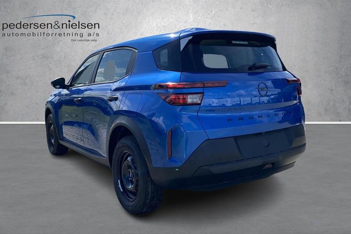 Blå Opel Frontera fra 2026