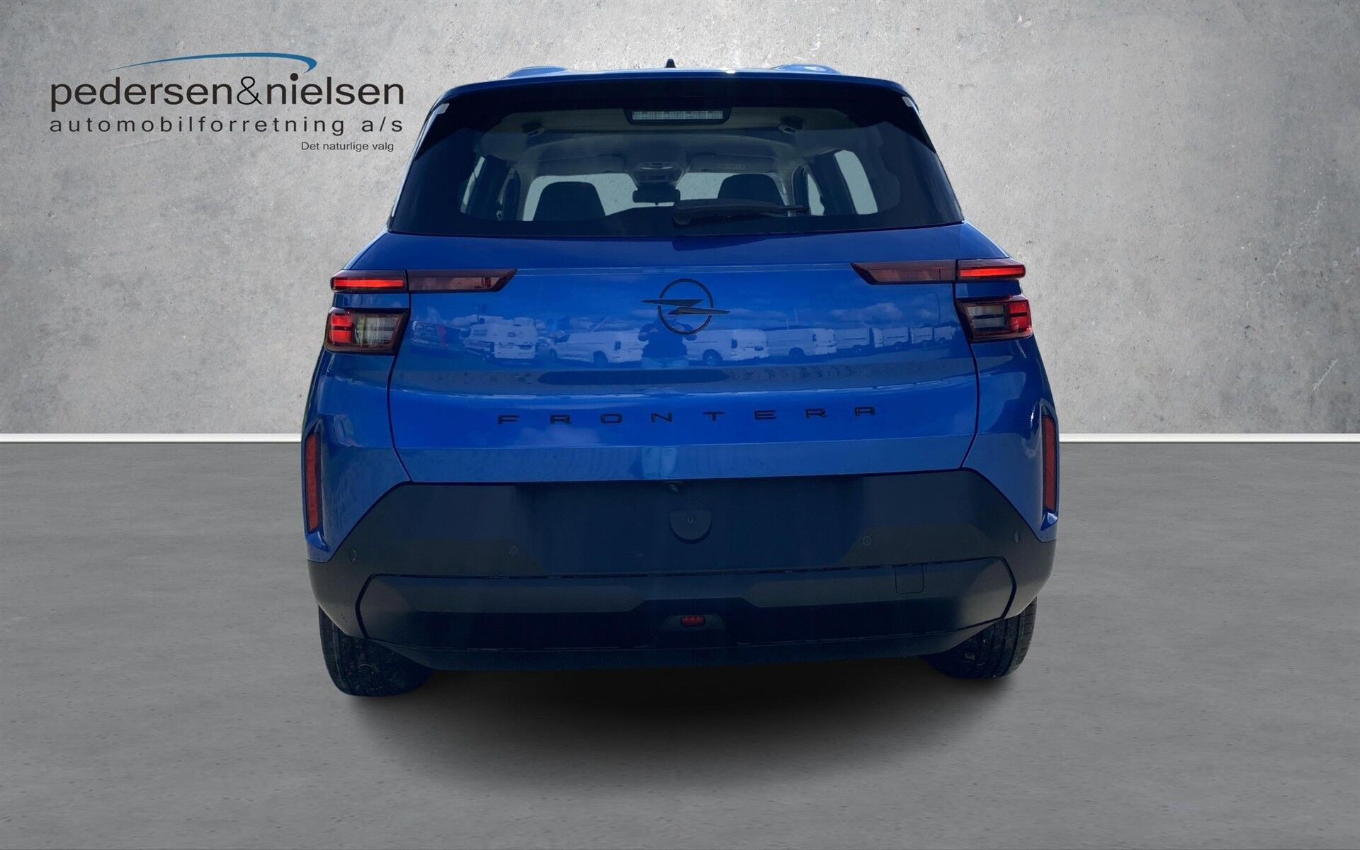 Blå Opel Frontera fra 2026
