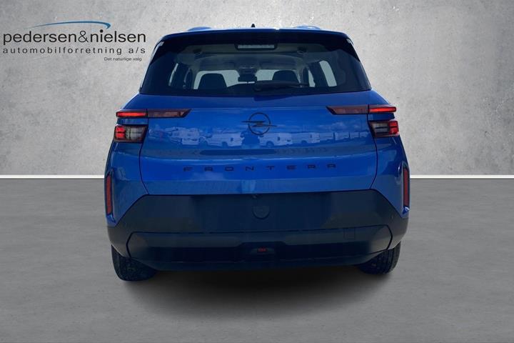 Blå Opel Frontera fra 2026