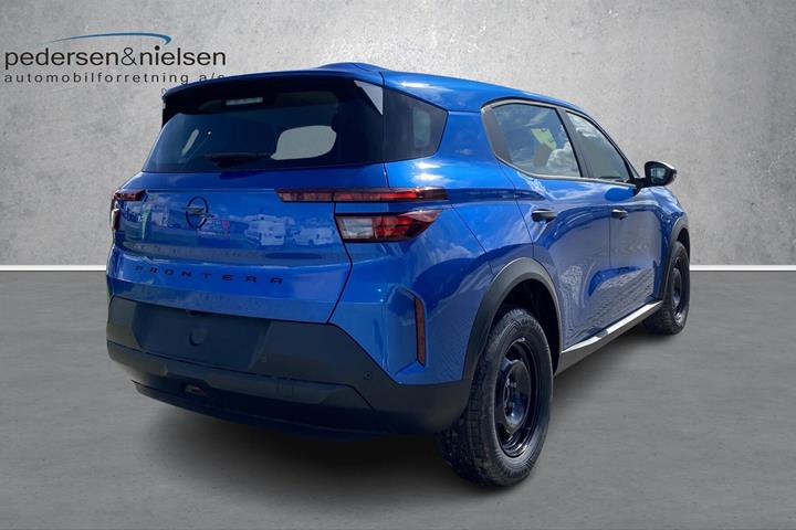 Blå Opel Frontera fra 2026