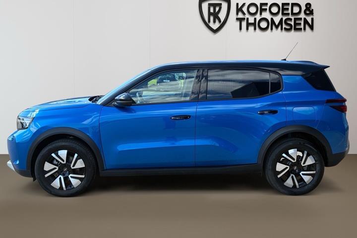 Blå Opel Frontera fra 2025