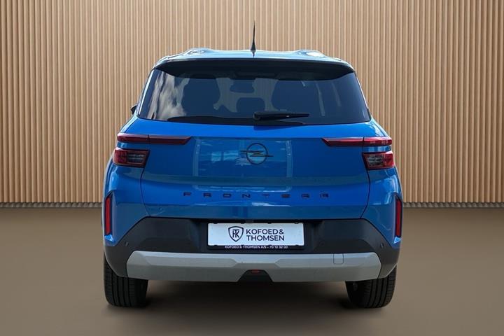 Blå Opel Frontera fra 2025