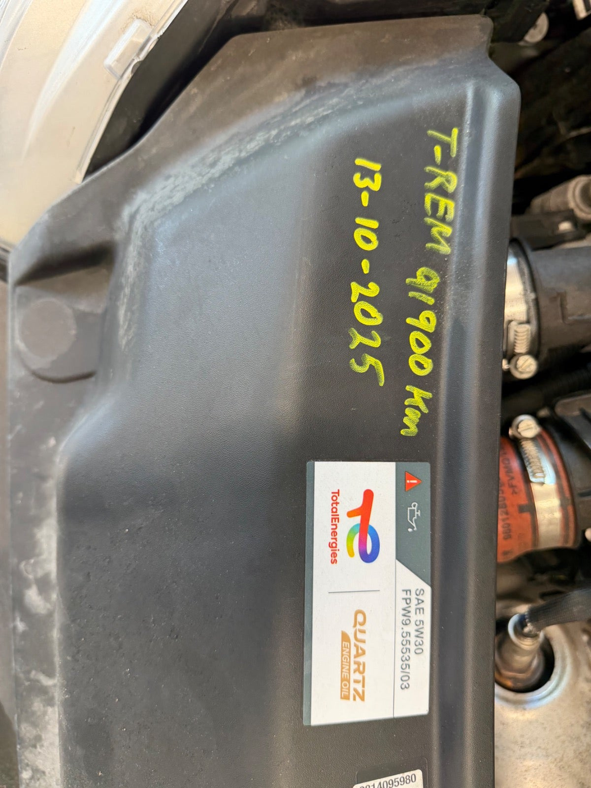 Sort Peugeot 208 fra 2019