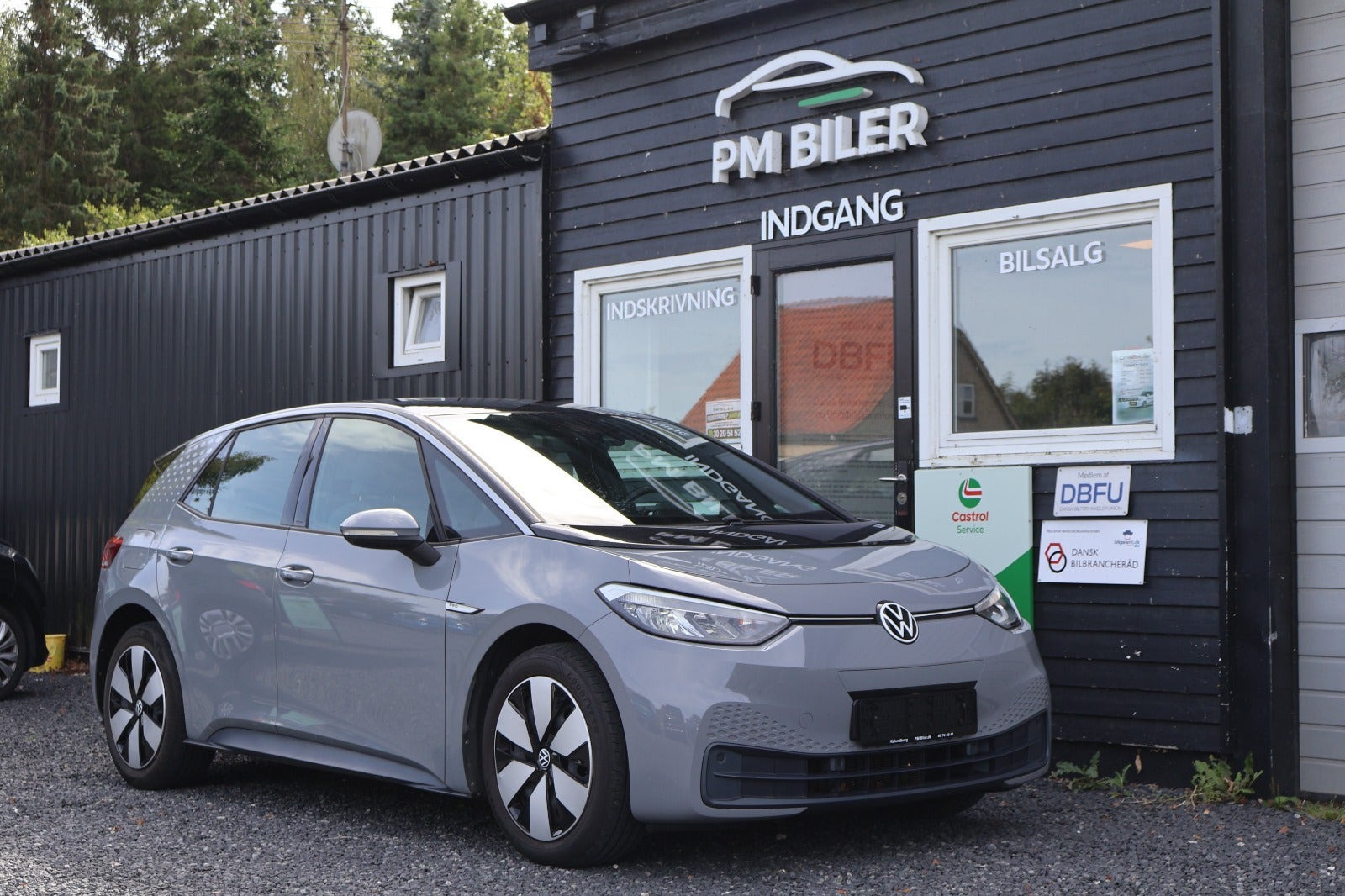 Grå VW ID.3 fra 2021