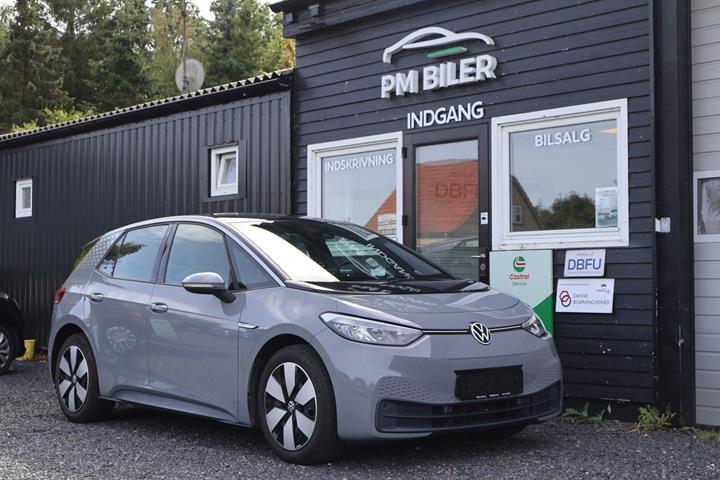 Grå VW ID.3 fra 2021