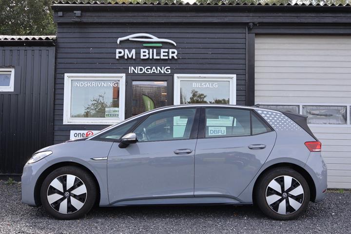 Grå VW ID.3 fra 2021