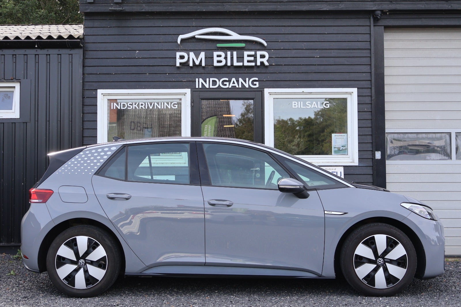 Grå VW ID.3 fra 2021