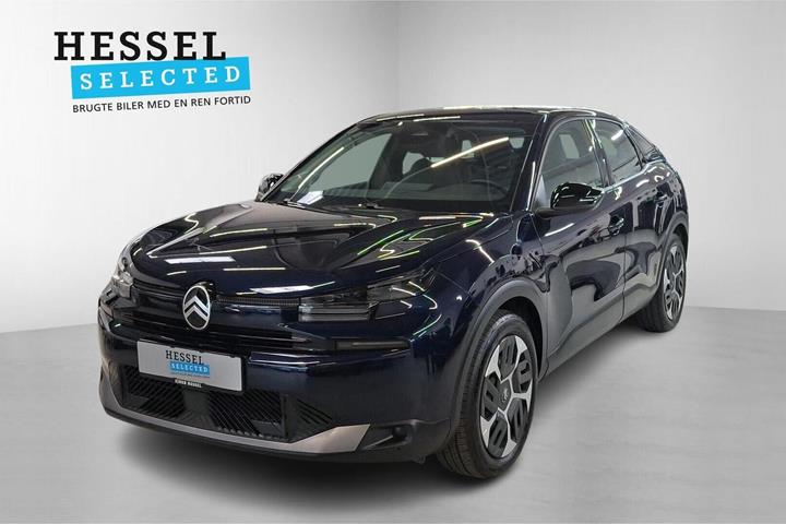 Blå Citroën ë-C4 fra 2025
