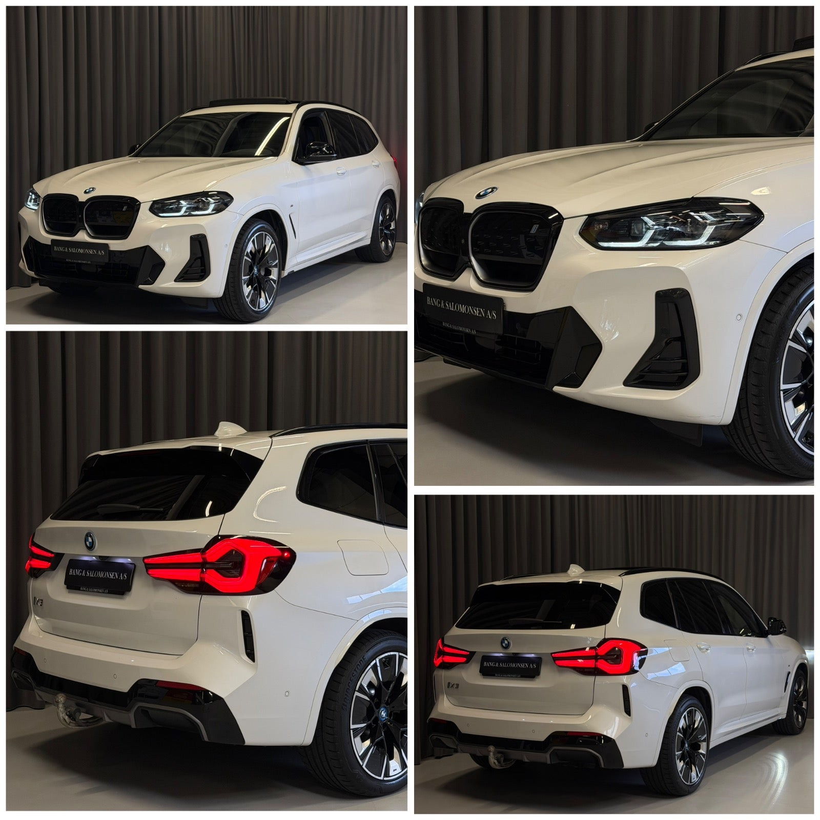 Hvid BMW iX3 fra 2022
