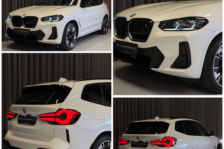Hvid BMW iX3 fra 2022