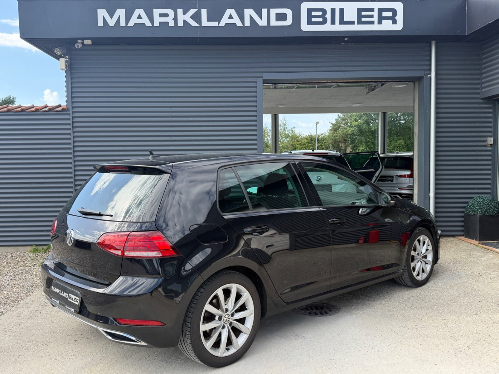 Sort VW Golf VII fra 2018