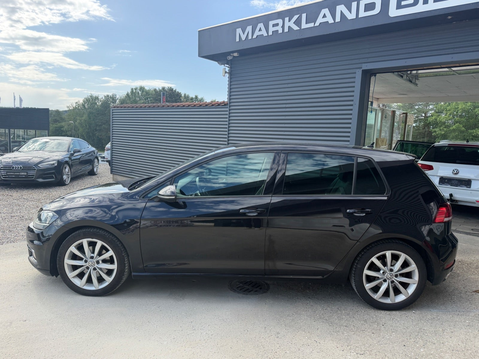 Sort VW Golf VII fra 2018