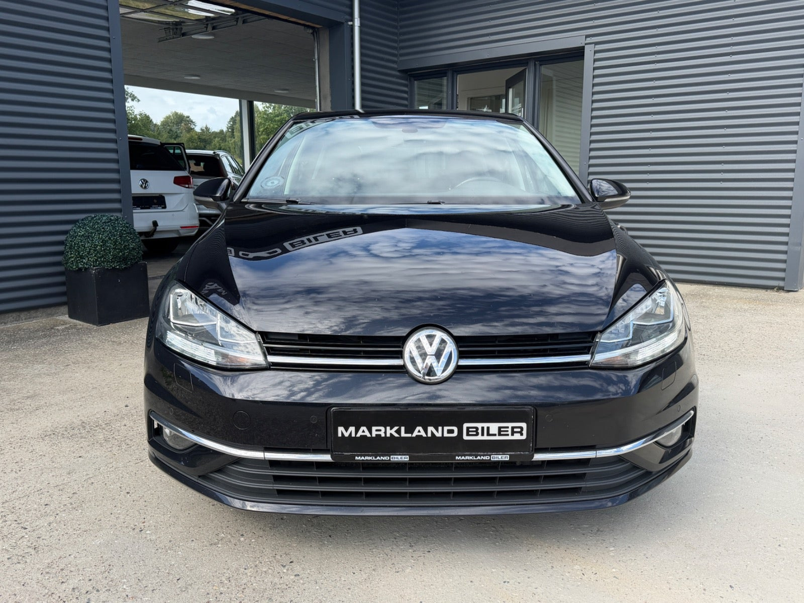 Sort VW Golf VII fra 2018