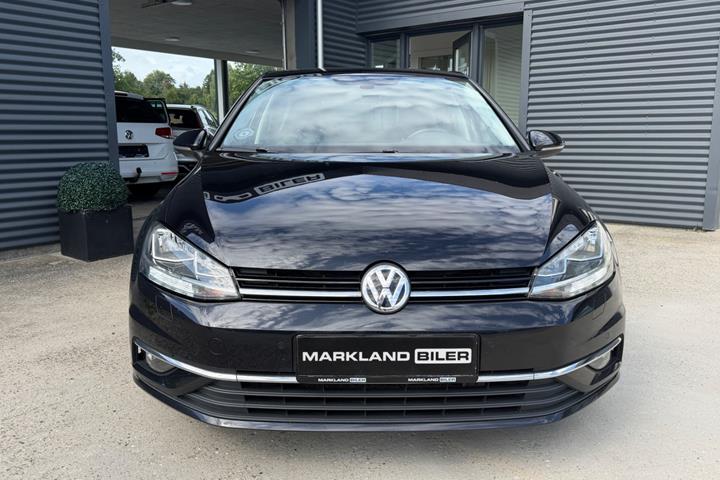Sort VW Golf VII fra 2018