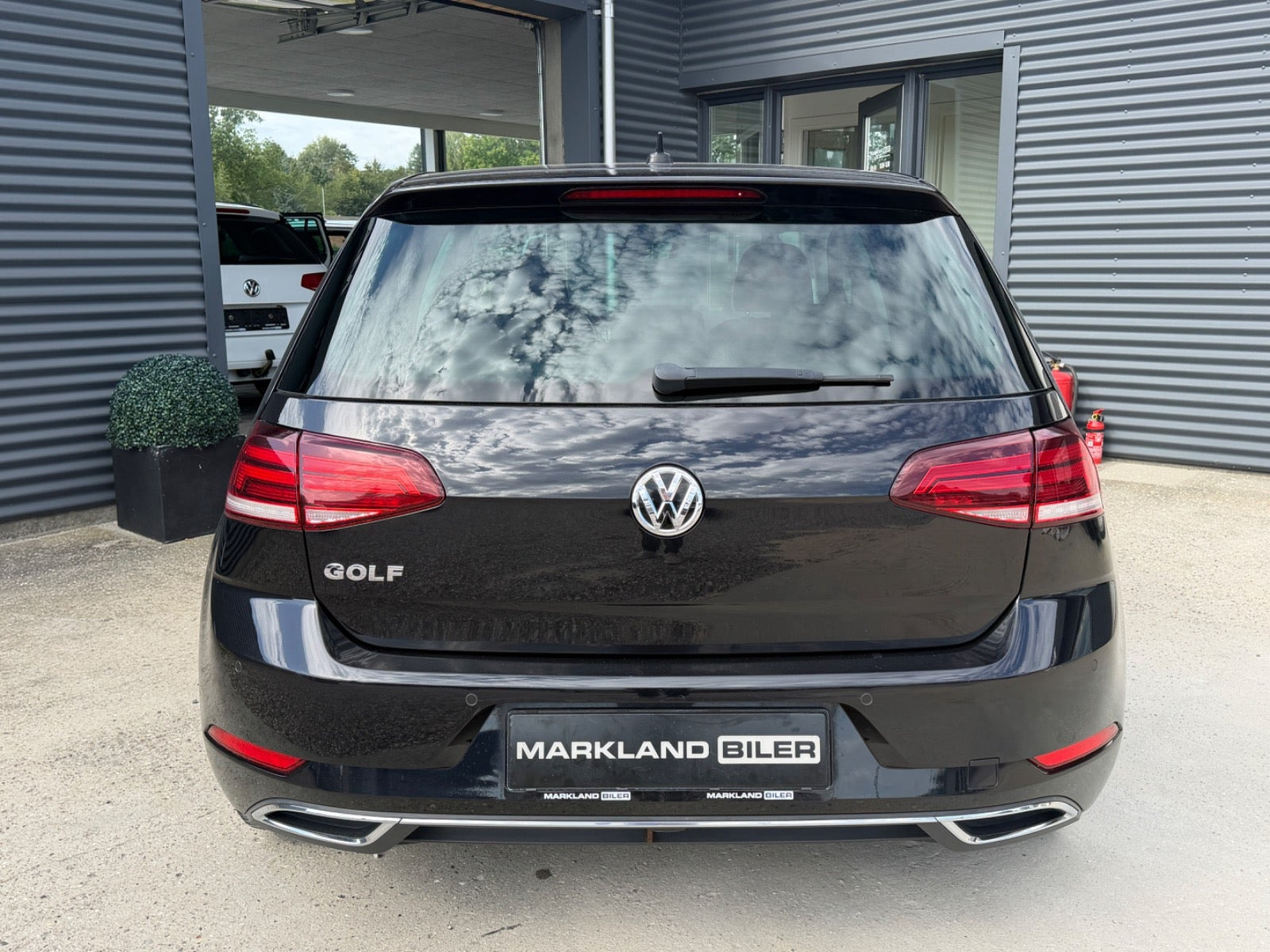 Sort VW Golf VII fra 2018
