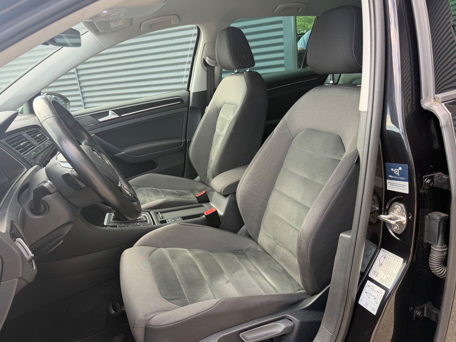 Sort VW Golf VII fra 2018
