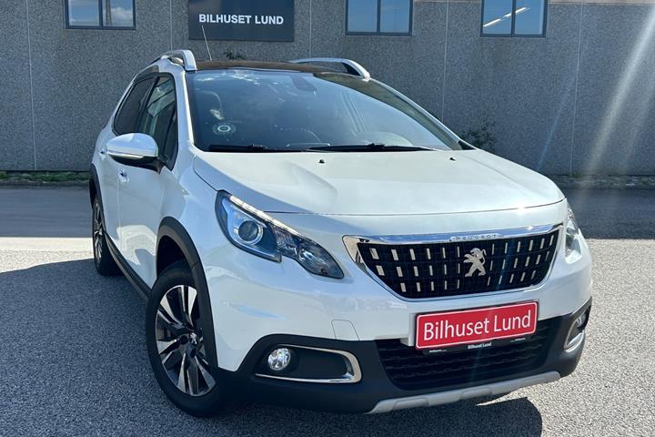 Hvid Peugeot 2008 fra 2018