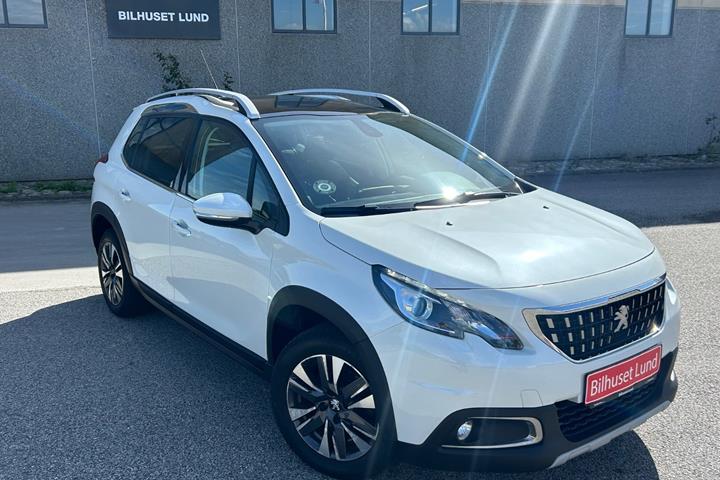 Hvid Peugeot 2008 fra 2018