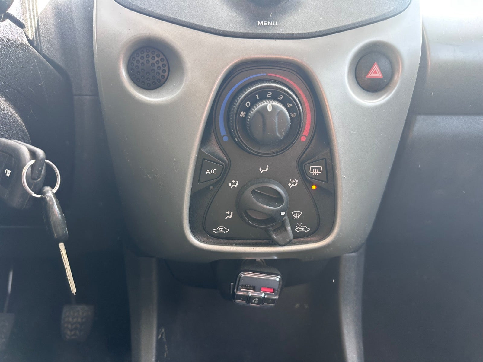 Grøn Citroën C1 fra 2014
