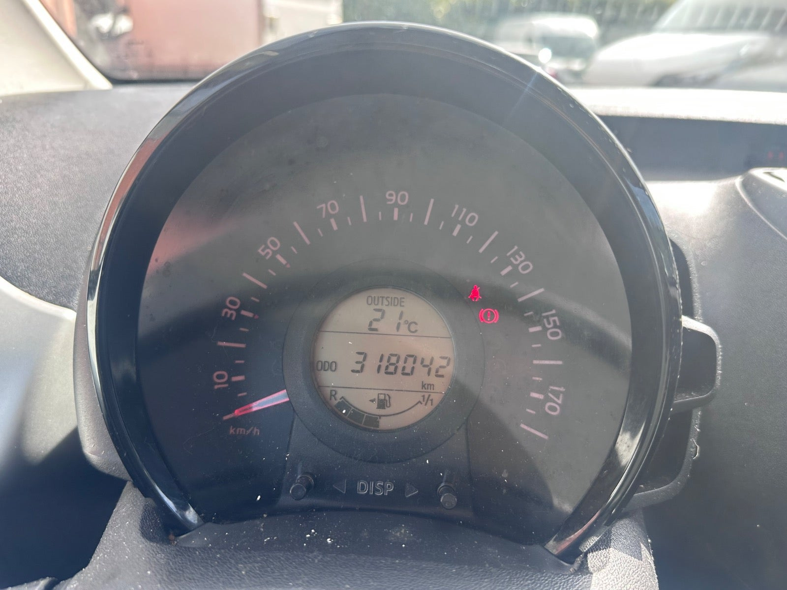 Grøn Citroën C1 fra 2014