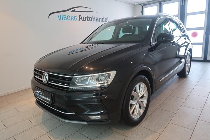 Sort VW Tiguan fra 2020