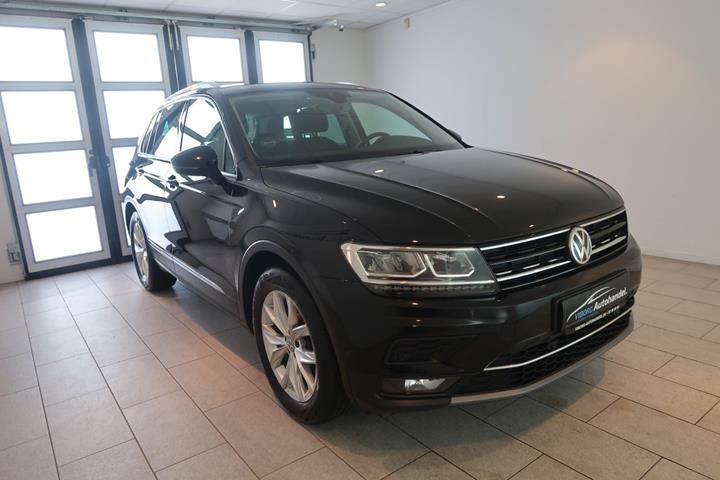 Sort VW Tiguan fra 2020