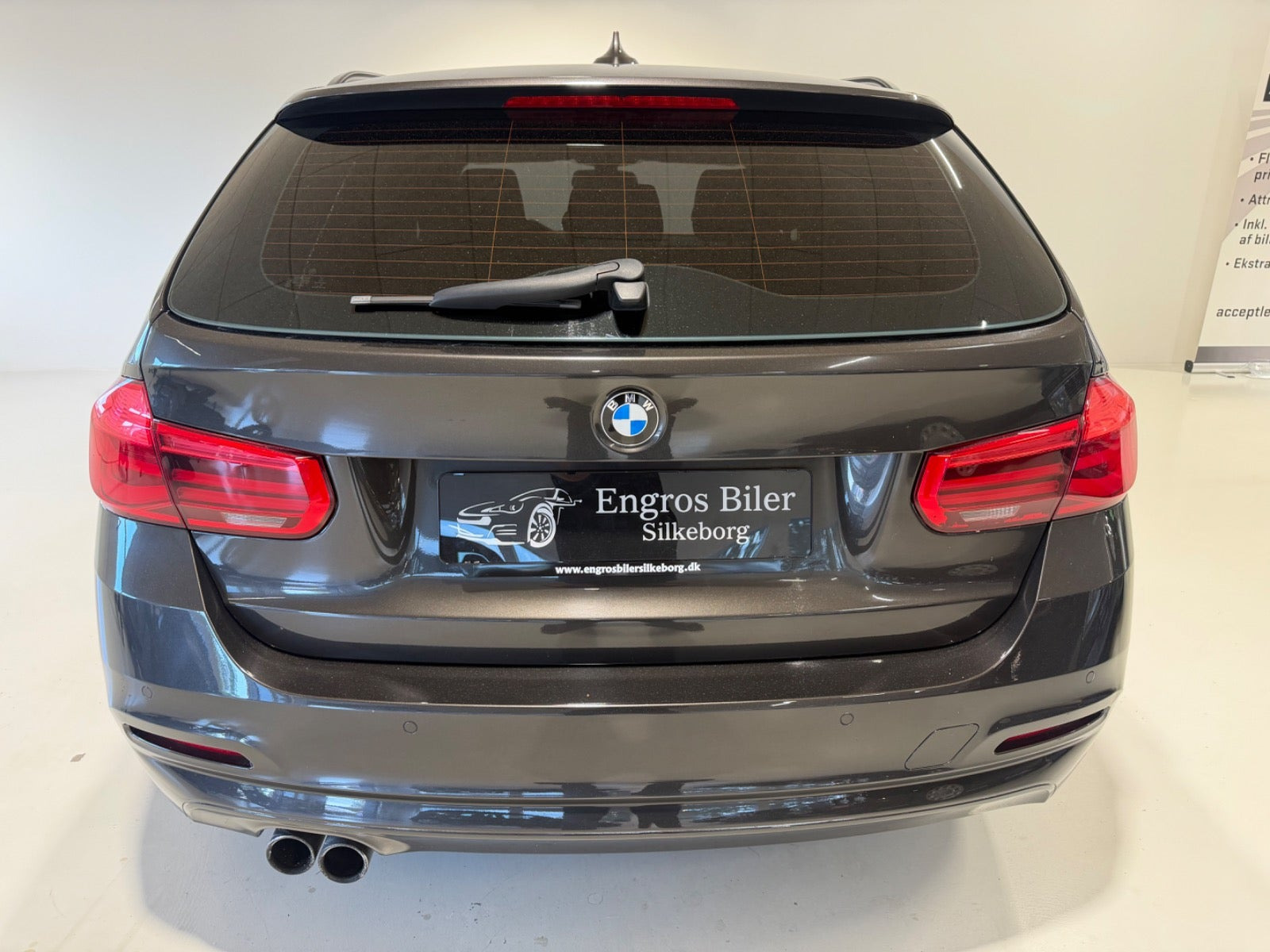 Brun BMW 320i fra 2017
