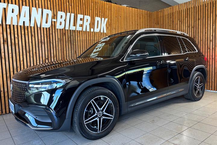 Sort Mercedes EQB250+ fra 2025
