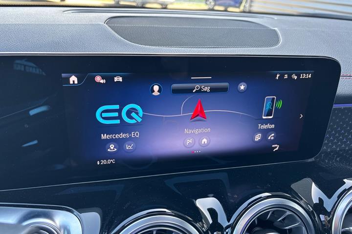 Sort Mercedes EQB250+ fra 2025