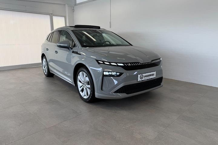 Grå Skoda Enyaq fra 2026