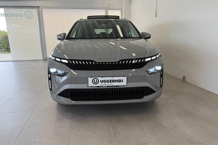 Grå Skoda Enyaq fra 2026
