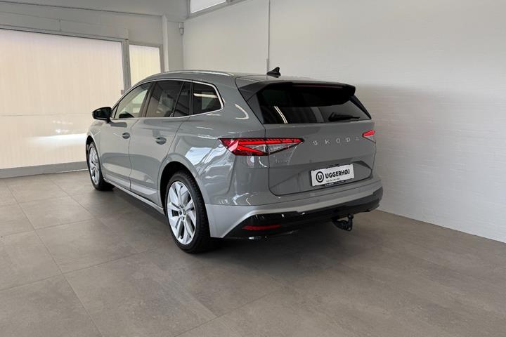 Grå Skoda Enyaq fra 2026
