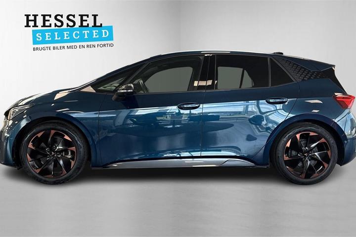 Blå Cupra Born fra 2024
