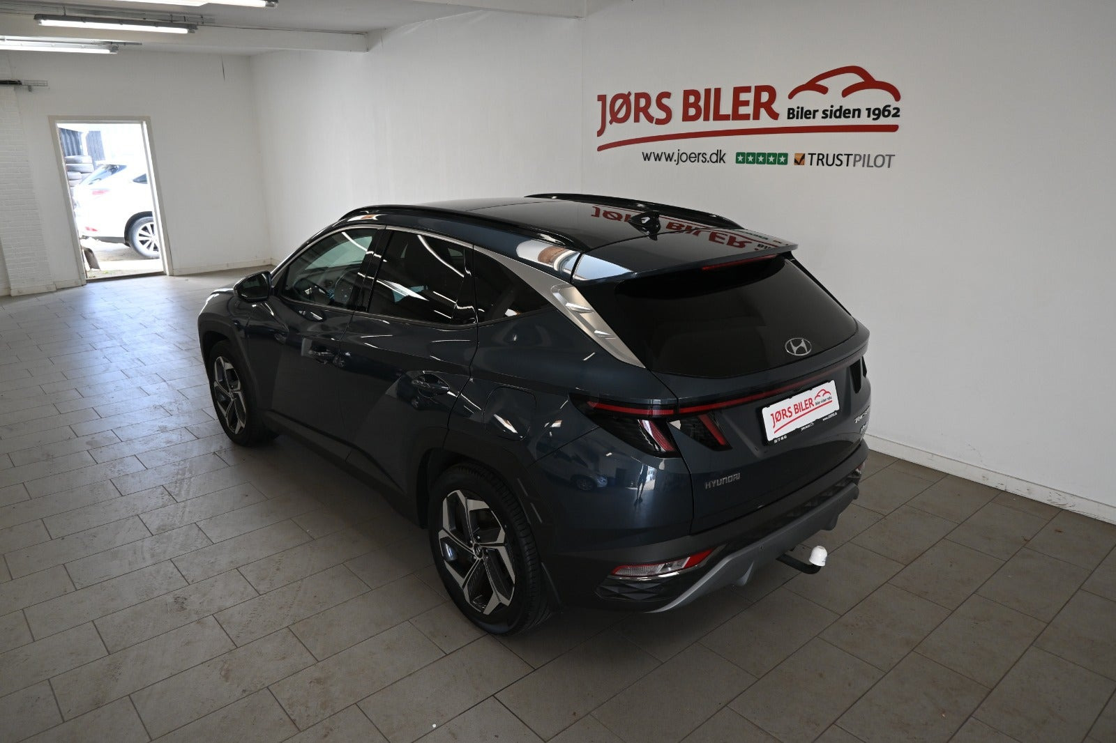 Grå Hyundai Tucson fra 2022