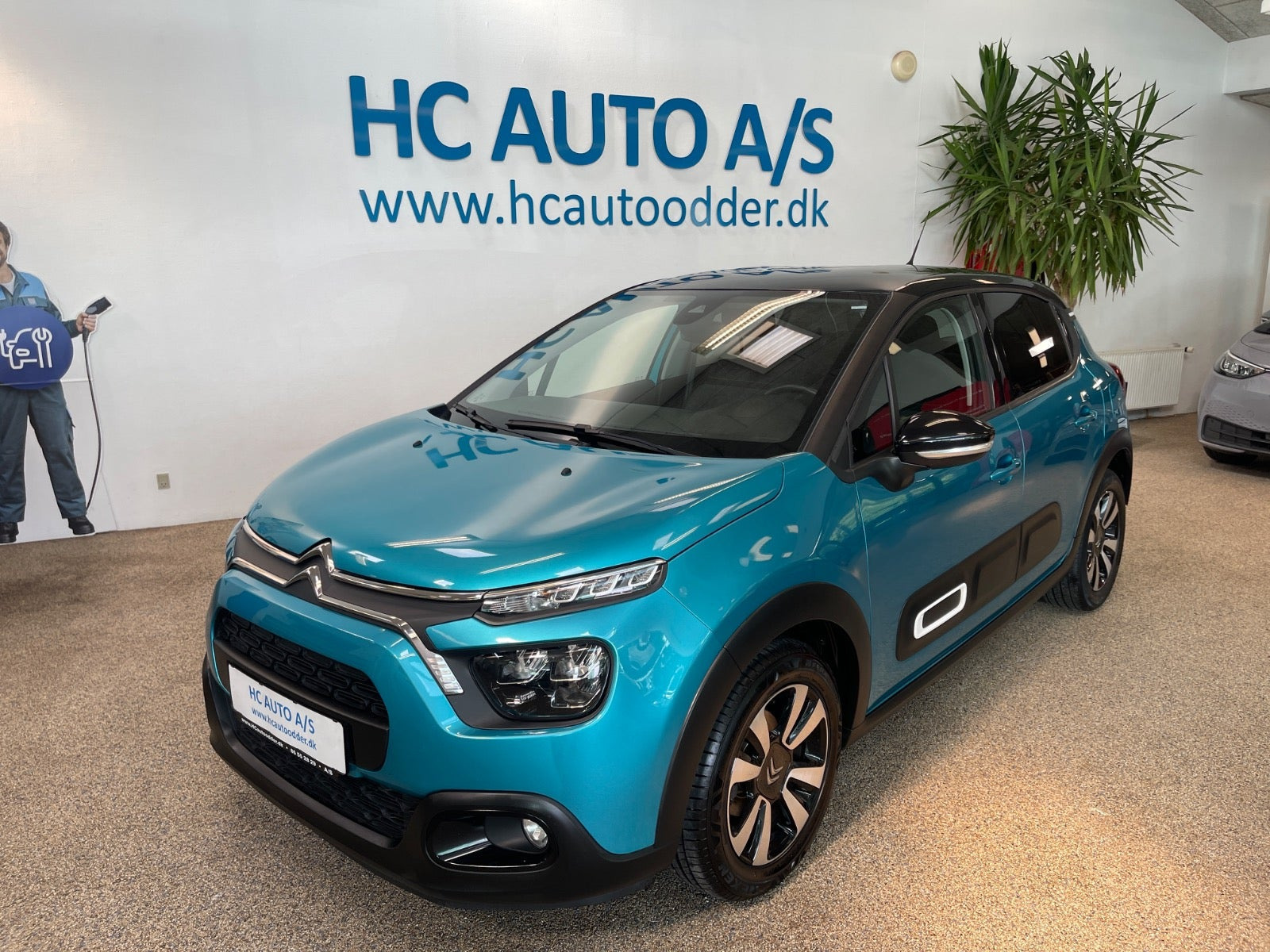 Turquoise Citroën C3 fra 2021