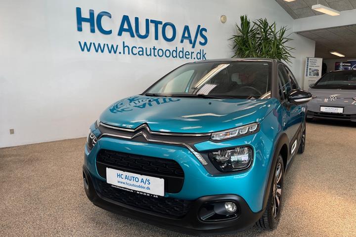 Turquoise Citroën C3 fra 2021