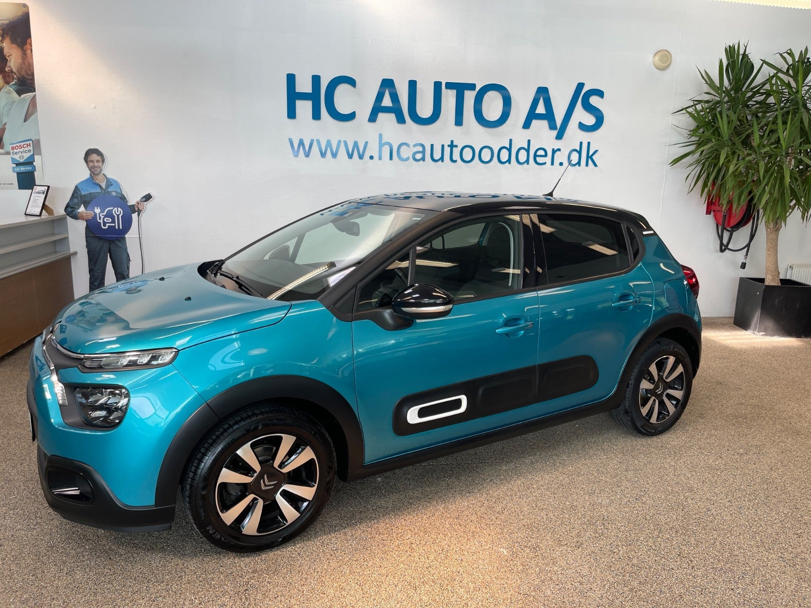Turquoise Citroën C3 fra 2021